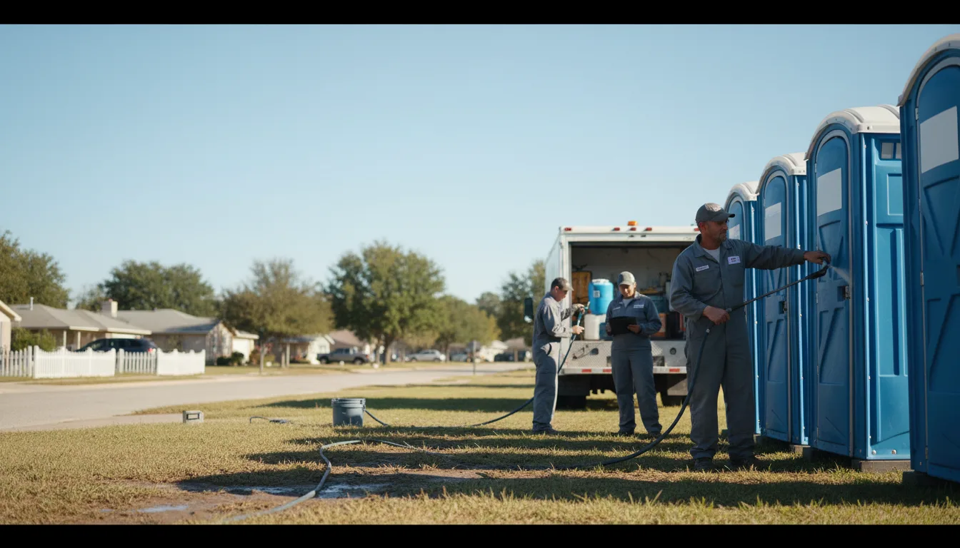 Long-Term Portable Toilet Rental in Douglas, GA near me